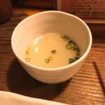 かわ屋 - 〆の鶏スープです。（2020.2 byジプシーくん）