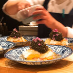 やまぐち - 甘鯛、雲丹、蕪、ジュレ、キャビア