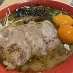 Kumamoto Ra-Men Koku Tei - 玉子入ラーメン