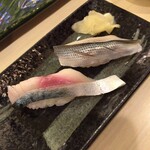Sushiyakichijou - 友人がたのんだ〆鯖とコハダ