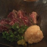 大塚 みや穂 - 鮪のほほ肉のステーキ