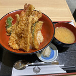 天ぷら 下の一色 - 地物天丼「じもてんどん」