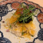 はらまさ - 痛風素麺 ぶれない美味しさ。これは、腕のいい２番手、まさくんがいるから。 白子バージョンが一番好きです。