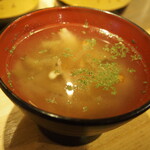 Bisutokicchin - お通し（洋風スープ）