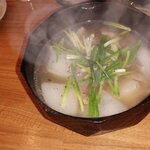 粋鱗 - 牛すじとかぶのあっさりうま塩煮込み