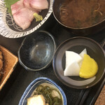 まごころお料理 西や - 付け合わせ軍