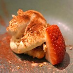 長谷川 稔 - 紅マドンナとヨーグルトのアイスクリーム