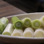 浜焼き 能登風土 - ネギ焼