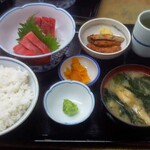 ときわ食堂 - 刺身定食