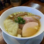 千茶屋 - 間違った相方の塩ラーメンww
