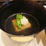 馬車道 大かわ - 牡蠣豆腐の椀