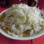 ラーメン二郎 - ◆ラーメン(ヤサイ,ニンニク,カラメ)
