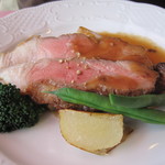 ル　ビストロ　デ　グルマンディーズ - 飯山産みゆきポークのロティ