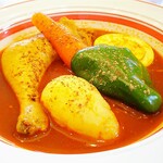 スープカレー ラマスパイス - チキン野菜900円 30辛