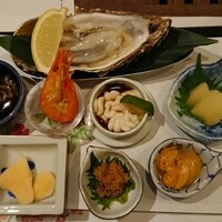 活カニの花咲 - 前菜