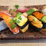玄海鮨 - 上にぎりランチ （1500円）