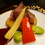 ふなや - 台の物：和風ステーキ