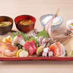 Sashimi set meal (large)