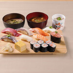 Aoi upper nigiri 9 pieces + 1 piece