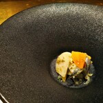 シャテーニュ - 冷前菜3　サヨリのサラダ仕立て