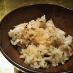 シャテーニュ - ご飯　鰆と野菜の炊き込みご飯