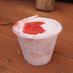 ひまわり - 料理写真:＊甘酸っぱいイチゴアイス＊