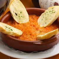 タラバガニのグラタン　バスク風