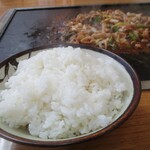 スタミナとん - ”とんちゃん and 牛カルビ” を "ごはん 大盛り” 200円 と一緒に頂きました。　　　　　2020.02.14