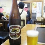 スタミナとん - 瓶ビール 大瓶 550円（税別）。　　　　　　2020.02.14　　　　　2020.02.14