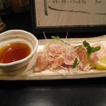 まよねぇーず屋 - 鶏ささみのタタキ