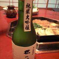 三嶋亭 本店 - お酒も一緒に