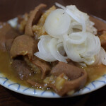 朝めし酒場 ナニコレ食堂 - もつ煮込みハーフ