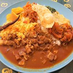 ロイヤルグリーン レストランアンドバー - 日替わりポークカレー