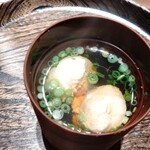 寿し おおはた - マグロのつみれ汁