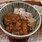 いろ だいどころや - なつかしの葉かカレー（ハーフ）