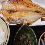 東京イカセンター - 赤魚焼き定食