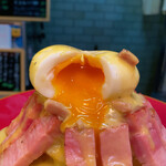 おき野 - ポテトサラダカルボナーラ