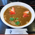 高砂 - チョコイチゴカレーうどん