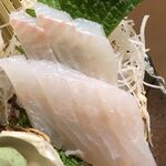 ゆず地鶏 魚介専門店 かん家 - 刺身。フエフキ。