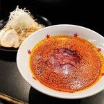 廣島つけ麺本舗 ばくだん屋 - 辛味噌つけそば（200倍）