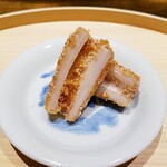 温石 - 麻機蓮根のおかき揚げ