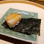 温石 - タイラギの磯辺巻き