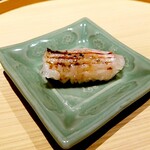 温石 - エンガワの炙り握り