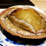 温石 - 　鮑（雌貝）大きい!!