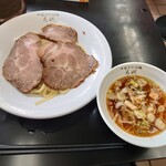 Chuugoku Teuchira Membazoku - チャーシューつけ麺大盛税込1200円