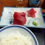 浅草 魚料理 遠州屋 - まぐろぶつ切り ♪