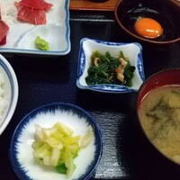 浅草 魚料理 遠州屋 - 日替わり定食(まぐろぶつ切り) 700円 ♪