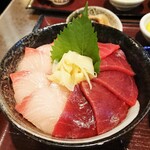 Japanese Restaurant DORAYA - ホンマグロ＆ハマチ二色丼