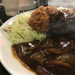 キッチン ニューほしの - 特薦ジャンボかつカレー。
                                美味し。