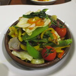 伊酒リア - 野菜のアヒージョ（1,100円）